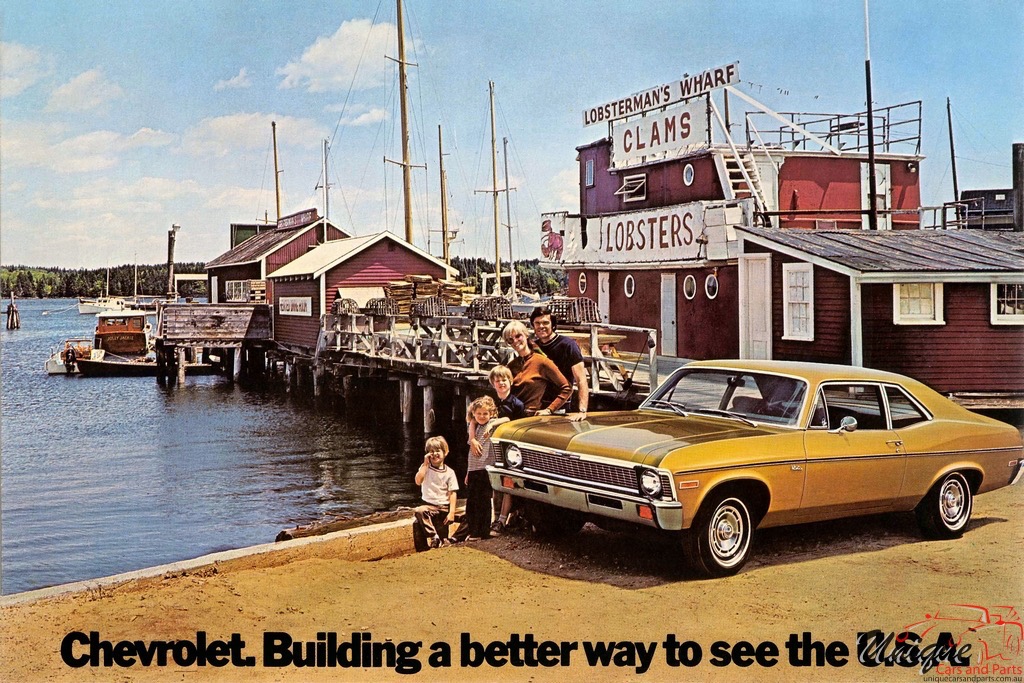 1972 Chevrolet Postcards Page 2